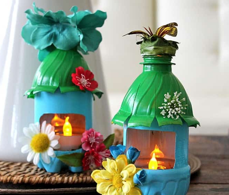 Creative Crafts With Plastic Bottles