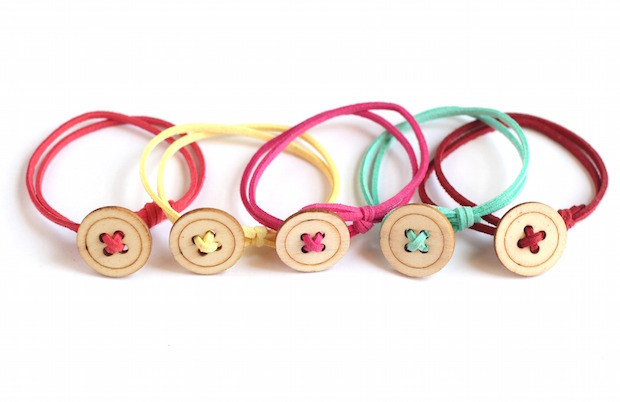 Button Bracelets For Kids.